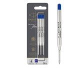 Recharge d'encre QUINK pour stylo bille M Parker - Blister de 3