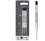 Recharge d'encre QUINK pour stylo bille M Parker - Blister de 3