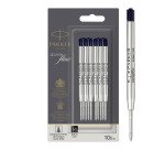 Recharge d'encre QUINK pour stylo bille M Parker - Blister de 10