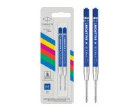 Ink refill QUINK for Parker ballpoint pen M - Pack of 2