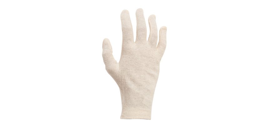 Guanti in maglia di cotone, 12 paia