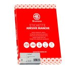 Etichette adesive Bruneau 210x148.5 mm - carta bianca - 100 fogli - 2 etichette per foglio