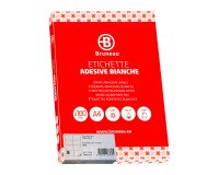 Etichette adesive Bruneau 105x74.5 mm - carta bianca - 100 fogli - 8 etichette per foglio
