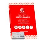 Etichette adesive Bruneau 105x74.5 mm - carta bianca - 100 fogli - 8 etichette per foglio