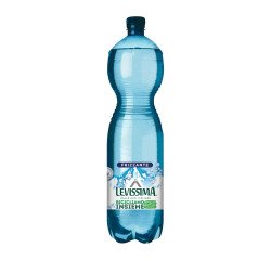 Acqua minerale frizzante Levissima 6 bottiglie RPET 1,5 L