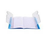 Cahier piqué Clairefontaine Koverbook 17 x 22 cm grands carreaux 48 pages