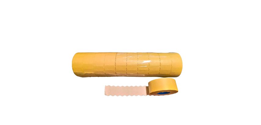 SATO - Satz von 10 Etikettenrollen 18 x 16 mm, weiß - Rolle mit 1500