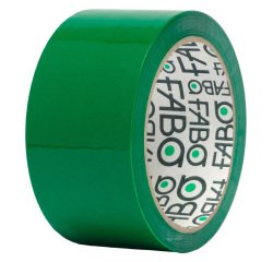 Nastro da imballo Fabo, 50 mm x 66 m, 48 micron, verde