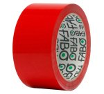 Nastro da imballo Fabo, 50 mm x 66 m, 48 micron, rosso