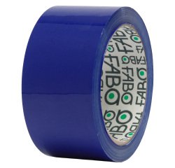 Nastro da imballo Fabo, 50 mm x 66 m, 48 micron, blu