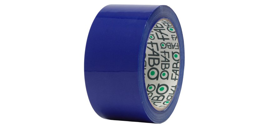 Nastro da imballo Fabo, 50 mm x 66 m, 48 micron, blu