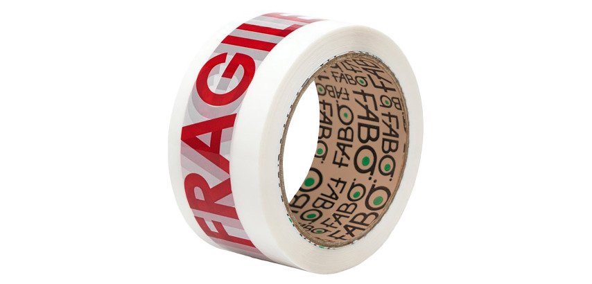 Nastro da imballo Fabo FRAGILE, 50 mm x 66 m