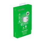 Celly Caricatore USB-A da Muro 12W Turbo - Caricatore alimentatore TURBO USB-A da muro 12W USB-A per Smartphone o Tablet TCUSBTURBO