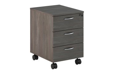 Cassettiera 3 cassetti su ruote l x p x h 43 x 52 x 59,5 cm fornita montata