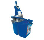 Kit de lavage Pro Brosserie Thomas avec double seau, essoreur et manche