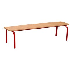 Banc scolaire Maternelle - taille 2 - moyenne section - couleur vernis