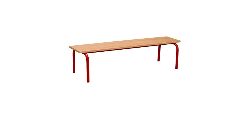 Banc scolaire Maternelle - taille 2 - moyenne section - couleur vernis