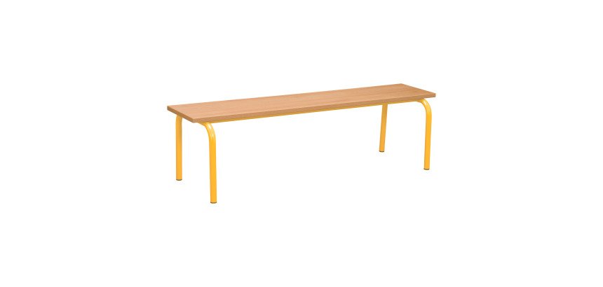 Banc scolaire Maternelle - taille 3 - grande section - couleur vernis