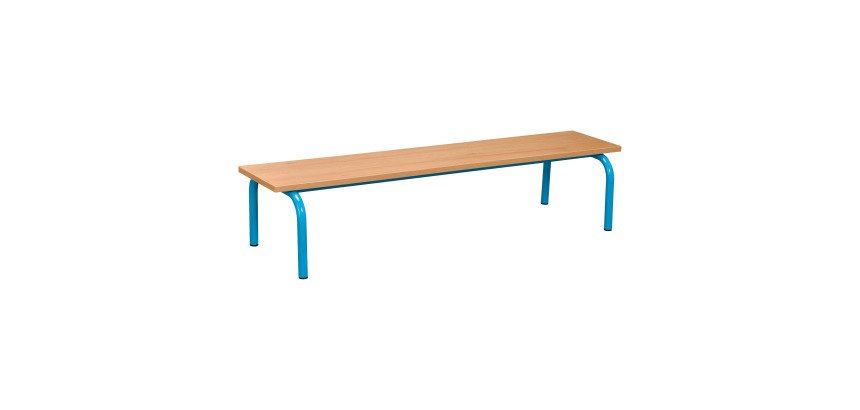 Banc scolaire Maternelle - taille 1 - petite section - couleur vernis