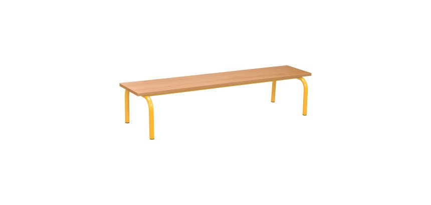 Kindergarten-Schulbank - Größe 1 - kleine Klasse - Lackfarbe