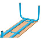 Banc scolaire Maternelle - taille 1 - petite section - couleur vernis