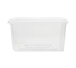 Whitefurze Stack & Store Mini opbergdoos 5 L zonder deksel, transparant