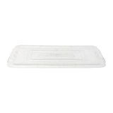 Couvercle pour boîte de rangement 32 litres Whitefurze Stack & Store Medium, transparent