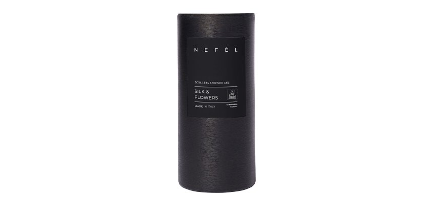 Supporto per dispenser docciaschiuma linea Nefèl SILK & FLOWERS