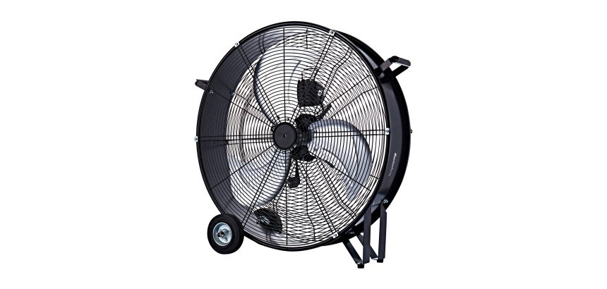 Ventilatore industriale 60cm - 3 velocità - con ruote