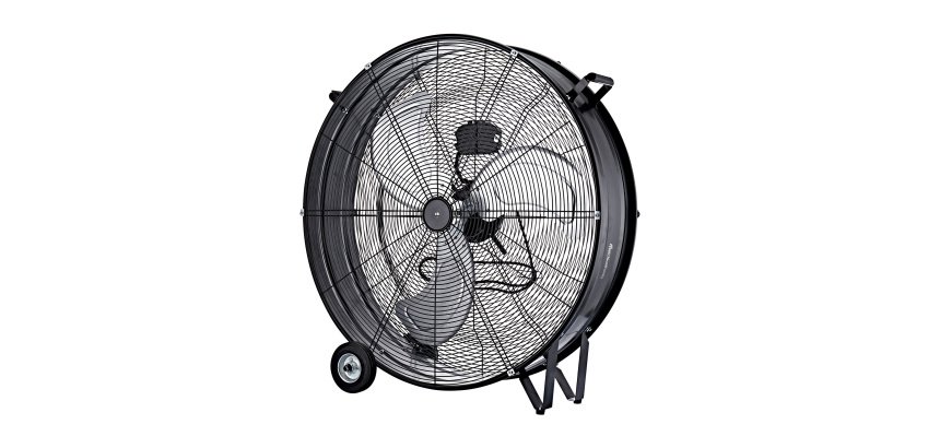 Ventilatore industriale 75cm - 3 velocità - con ruote