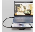 Pack: Adaptateur secteur GaN 100W + ZENS USB C-C Pro 2 câble USB 1.5m Noir