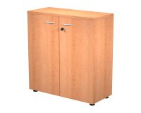 Mobile basso con ante in legno Base Plus faggio 80 x 35 x 72 cm