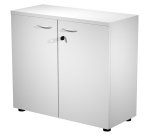 Mobile basso con ante in legno Base Plus 80 x 35 x 72 cm