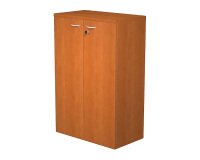 En_mobile medio con ante in legno noce