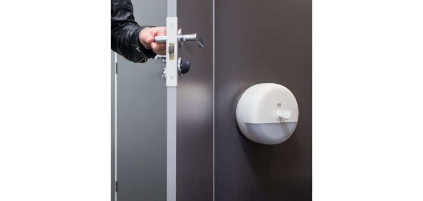 Dispensador Tork Mini SmartOne T9 blanco