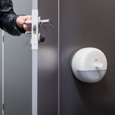 Dispensador Tork Mini SmartOne T9 blanco