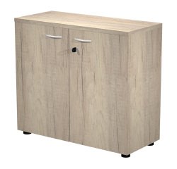 Mobile basso con ante in legno Base Plus 80 x 35 x 72 cm