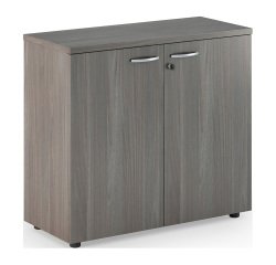 Mobile basso con ante in legno Base Plus 80 x 35 x 72 cm