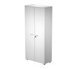Mobile alto con ante di legno Base Plus 80 x 35 x 140 cm