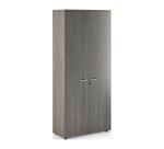 Mobile alto con ante di legno Base Plus 80 x 35 x 140 cm