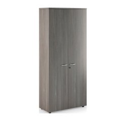 Mobile alto con ante di legno Base Plus 80 x 35 x 140 cm