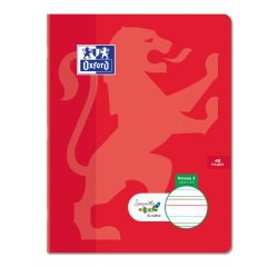 Stapled Oxford Serpodile Notebook 17 x 22 cm - 3 mm Lined - 48 pages– Special for Learning Disorders (Dyslexia, ADHD)
