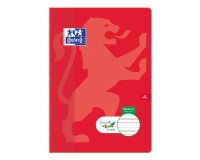 Cahier agrafé Oxford Serpodile A4 – Ligné 3 mm – 48 pages – Spécial troubles d’apprentissage (dys, TDAH)