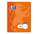 Stapled Oxford Serpodile Notebook 17 x 22 cm - 5 mm Ruled - 48 pages - Special Learning Difficulties (dys, ADHD)