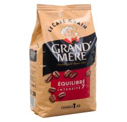 Café en grains Grand Mère Équilibré - Paquet de 1 kg