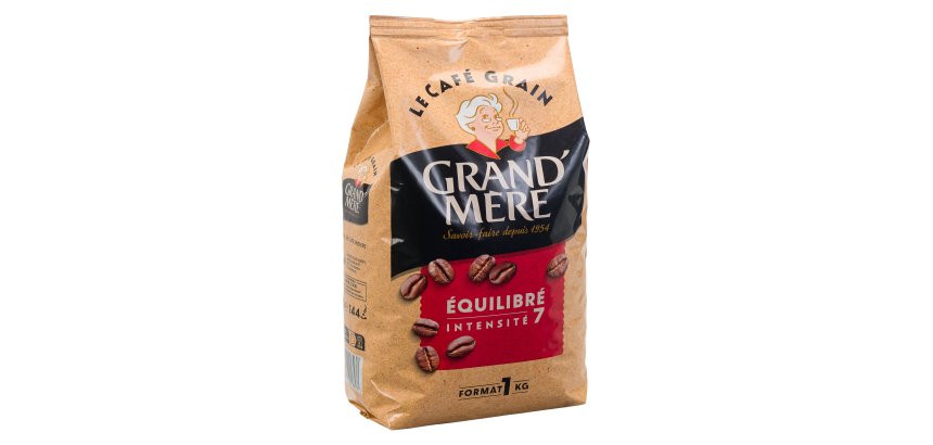 Café en grains Grand Mère Équilibré - Paquet de 1 kg