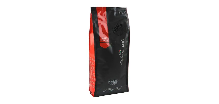 Café en grains Miko Espresso Milano 95 % Arabica 5 % Robusta - paquet de 1 kg