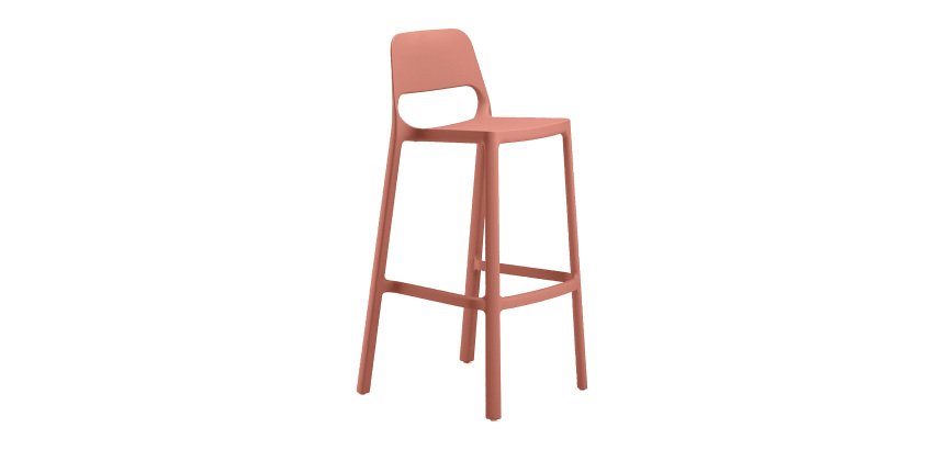 Sedia alta a sgabello break 600 SG colorata