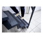 Ruban de marquage au sol antidérapant Duraline Grip+ Formfit 50 mm x 15 m, noir