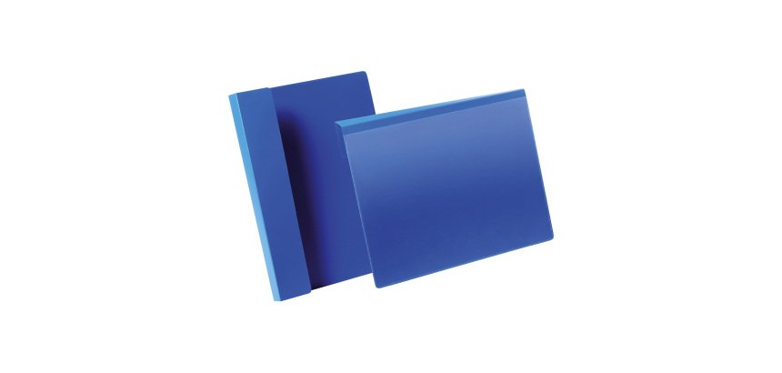 Pochettes porte-documents pour boîtes avec pli de serrage A5 paysage, boîte de 50